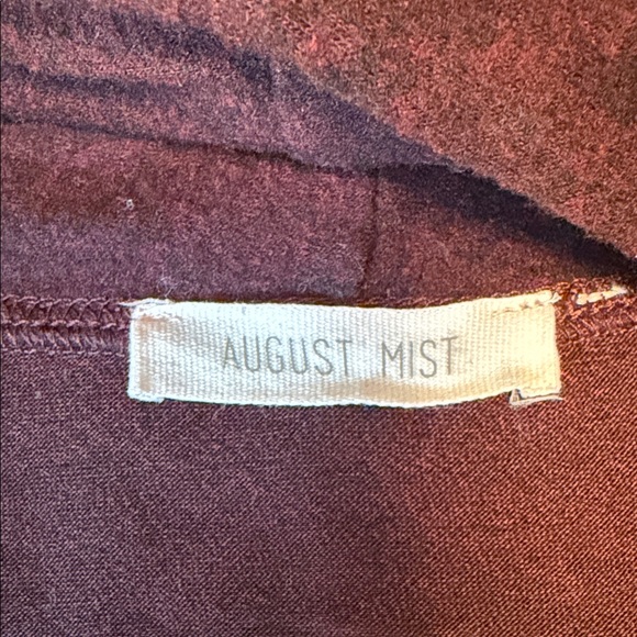 August Mist Size M/L Purple Open Front Cardigan Sweater - Picture 2 of 4